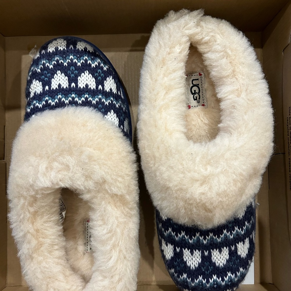 Ugg Slides Slippers New (Youth 5)